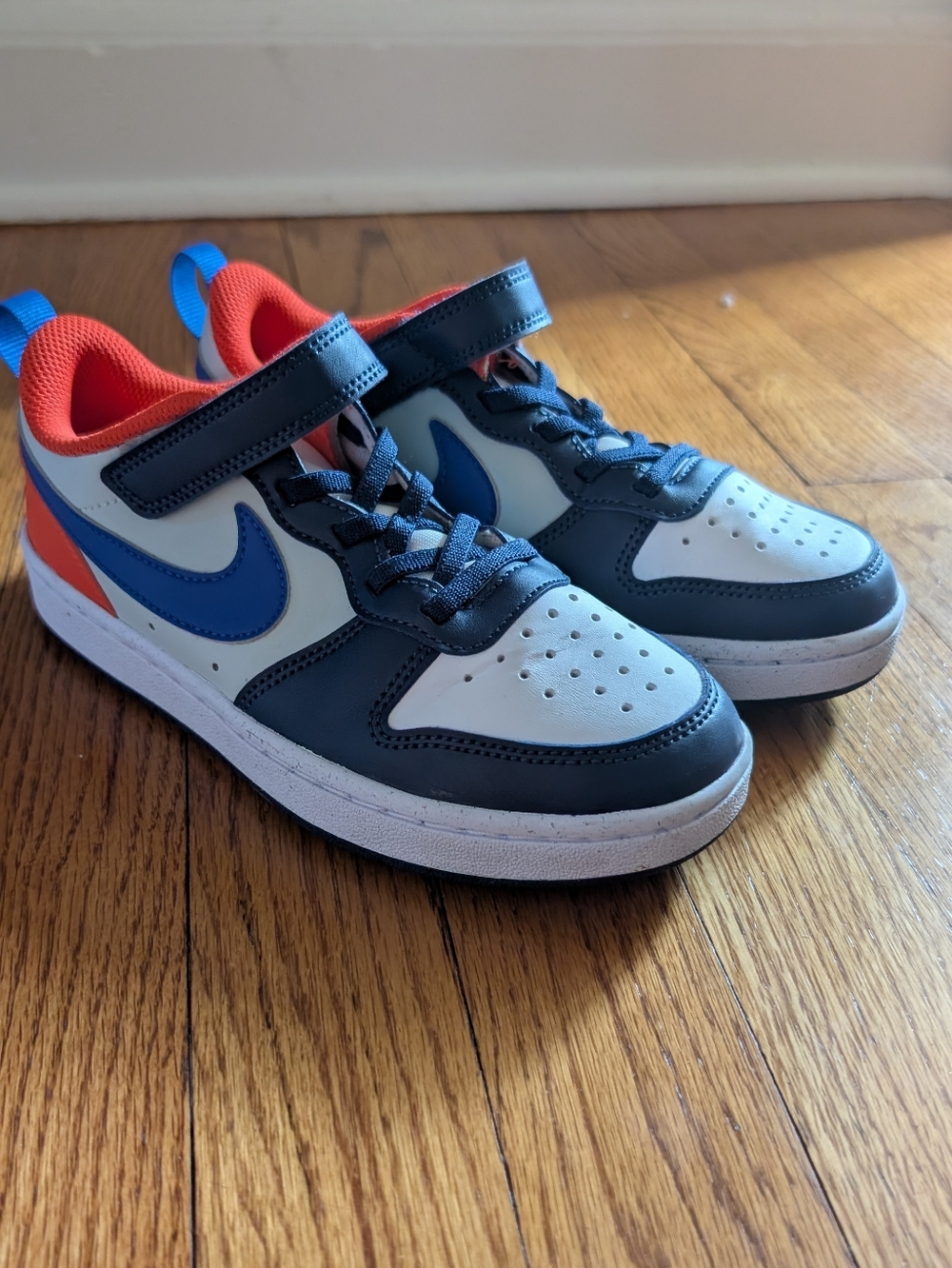 Nike Court Borough Low Recraft, Size 2, Kids